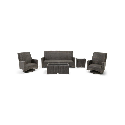 Kampala 5 Piece QDF Sofa Chat Group - The Great Escape