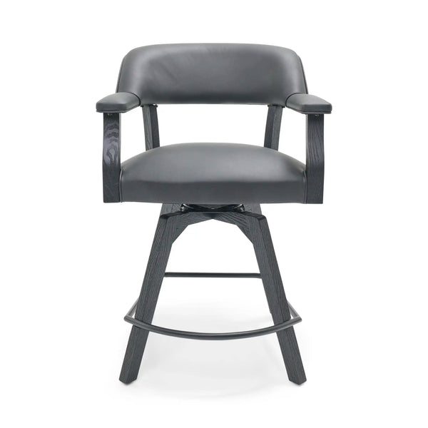 Rowan Cushioned Swivel Deluxe 26" Counter Stool - The Great Escape