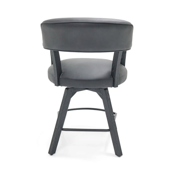 Rowan Cushioned Swivel Deluxe 26" Counter Stool - The Great Escape