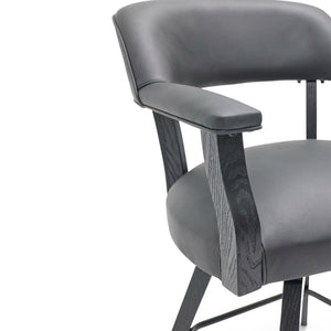 Rowan Cushioned Swivel Deluxe 26" Counter Stool - The Great Escape