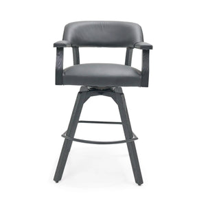 Rowan Cushioned Swivel Deluxe 30" Barstool - The Great Escape