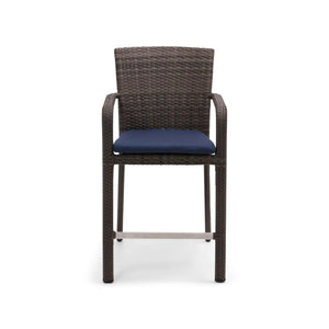 St. Kitts Woven Counter Height Stool Canola Seed - The Great Escape