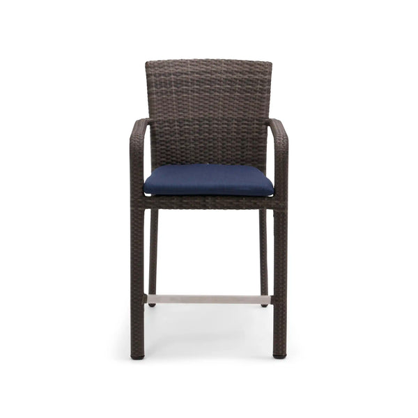 St. Kitts Woven Counter Height Stool Canola Seed - The Great Escape