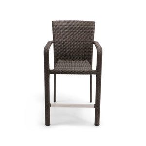 St. Kitts Woven Counter Height Stool Canola Seed - The Great Escape
