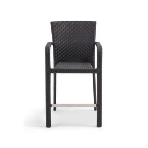 St. Kitts Woven Roasted Pecan Counter Height Stool - The Great Escape