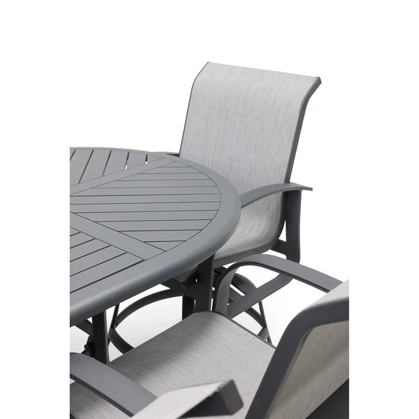 Wakefield 7 Piece Sling Counter Height Group - The Great Escape