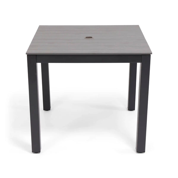 Woodridge 33 Inch Square Dura Slat Dining Table - The Great Escape