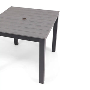 Woodridge 33 Inch Square Dura Slat Dining Table - The Great Escape