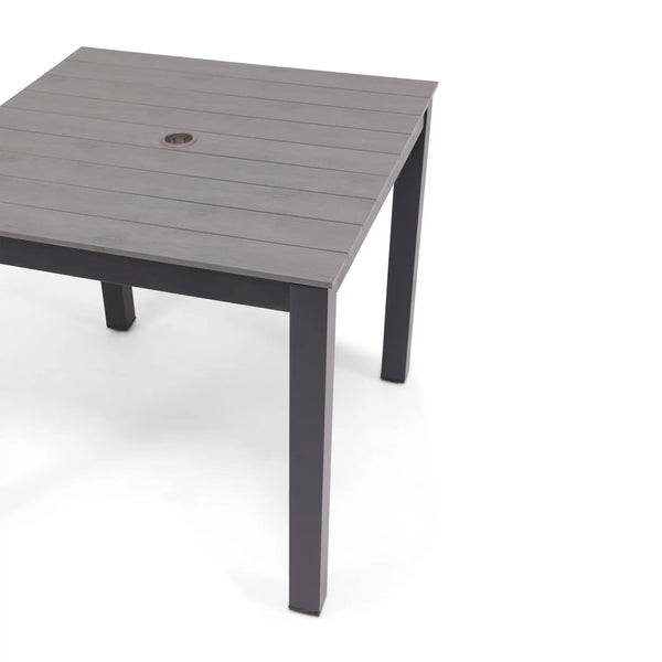 Woodridge 33 Inch Square Dura Slat Dining Table - The Great Escape