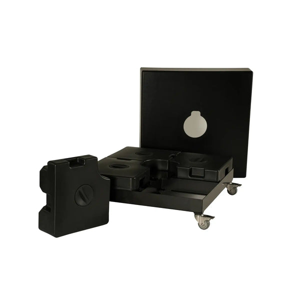 13' Black Deluxe Rolling Cantilever Base - The Great Escape