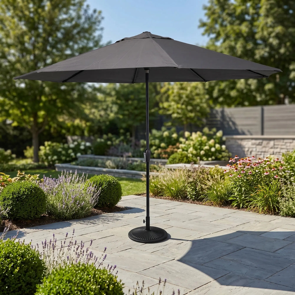 11' Classic Umbrella Dark Grey - The Great Escape