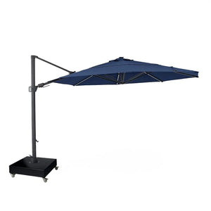 13' Designer Octagon Solar Lux Cantilever Umbrella - Spectrum Indigo - The Great Escape