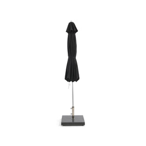 10' Commercial Octagonal Valencia Market Umbrella Black - The Great Escape