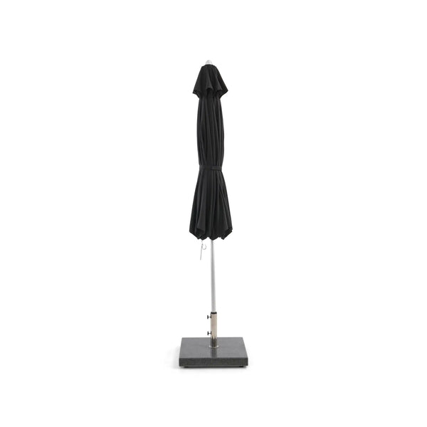 10' Commercial Octagonal Valencia Market Umbrella Black - The Great Escape