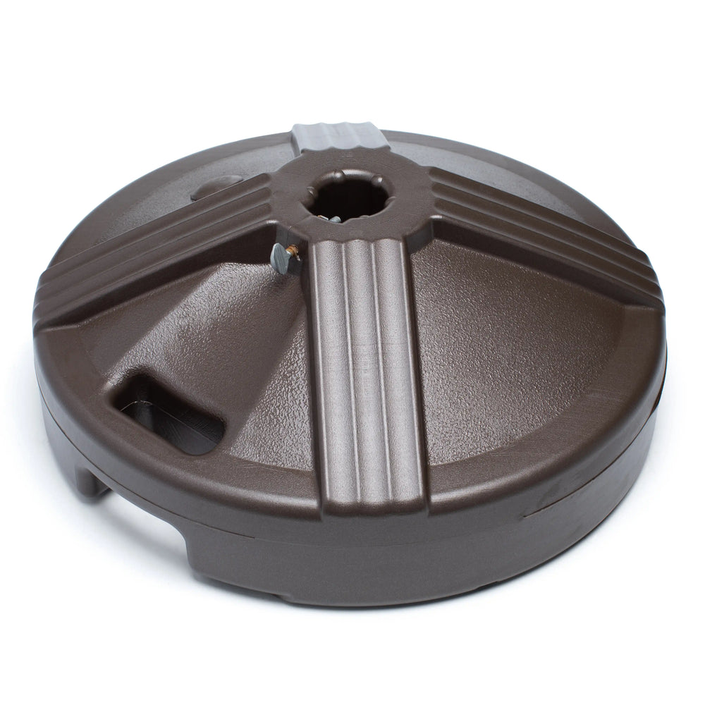 50LB Cement Filled Resin Umbrella Base - Bronze - The Great Escape