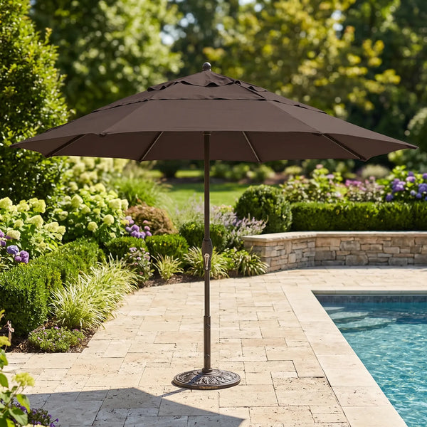 11' Classic Umbrella Walnut - The Great Escape