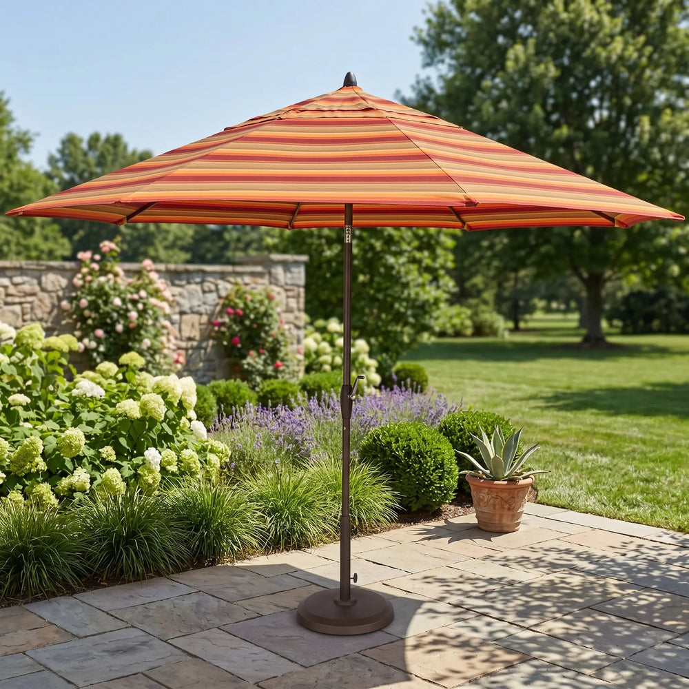 11' Designer Umbrella - Astoria Sunset - The Great Escape