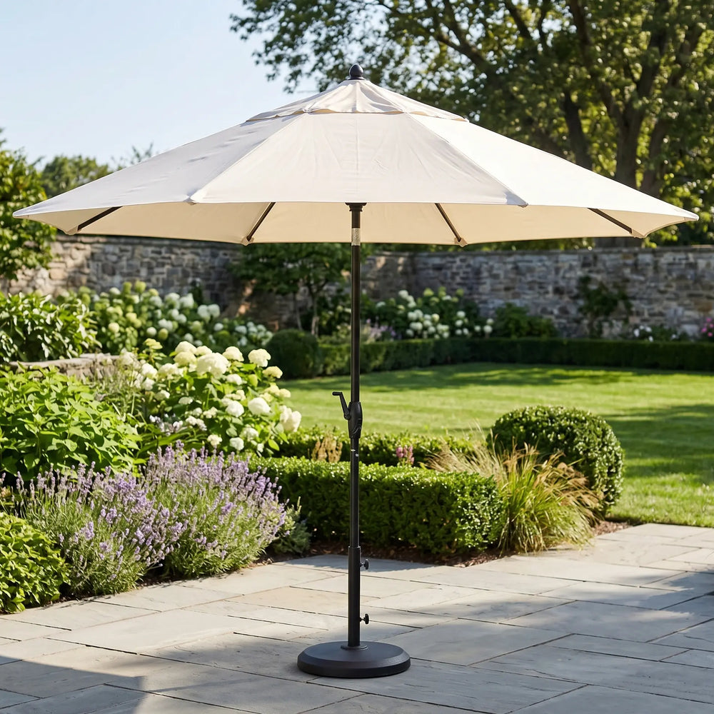 11' Designer Umbrella - Natural - The Great Escape