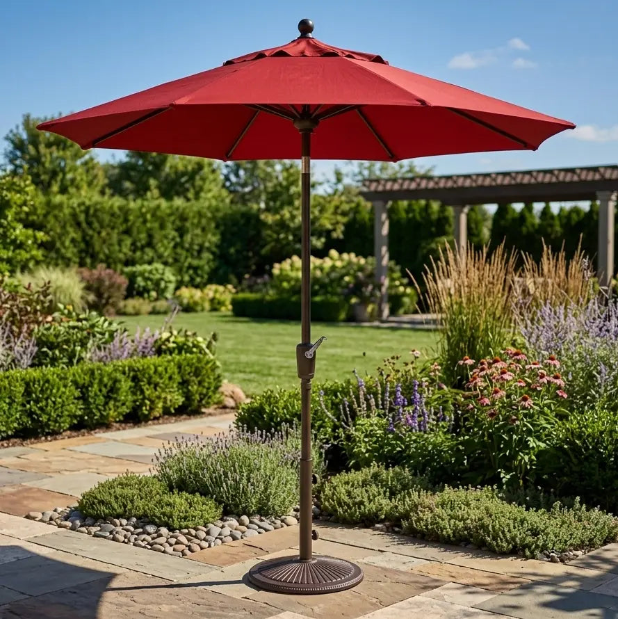 6' Classic Umbrella - Red - The Great Escape