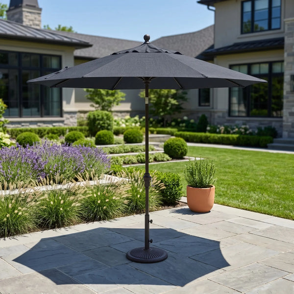 9' Classic Umbrella Navy - The Great Escape