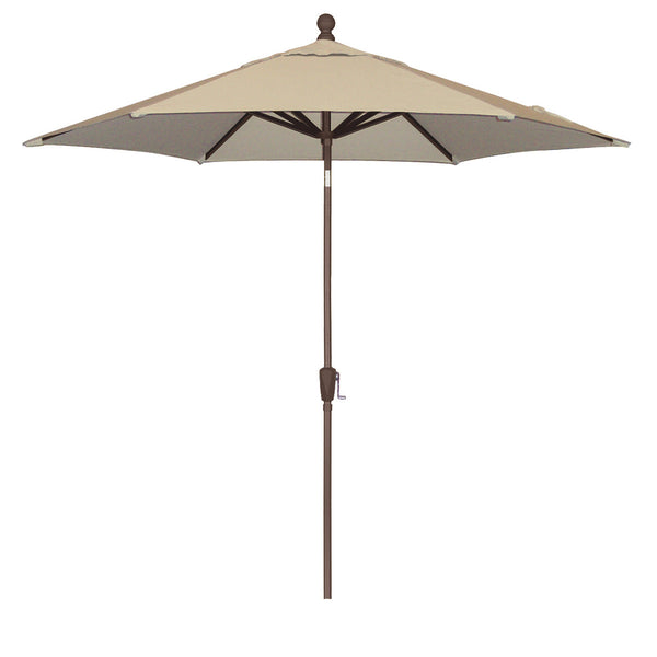 9' Push Button Tilt Umbrella - Antique Beige - The Great Escape