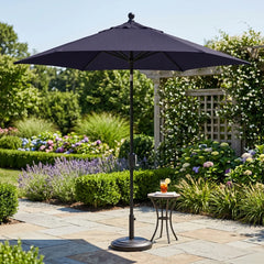 9' Push Button Tilt Umbrella Navy - The Great Escape