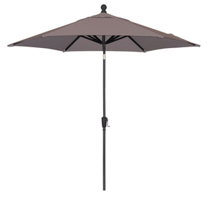 9' Push Button Tilt Umbrella Taupe - The Great Escape