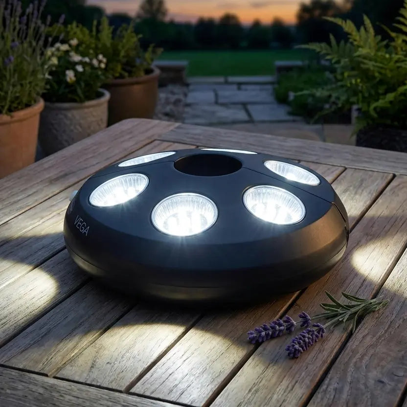 Vega 36 LED Rechargeable Umbrella Light - The Great Escape